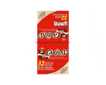 Nestle Carlosv Stick Milk Chocolate box, 32 count, featuring Mexican candy with smooth flavor and chalky texture.