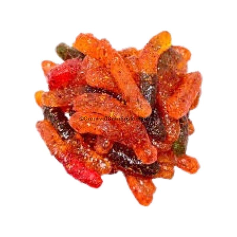 Oy Chamoy! Chamoy Covered Sour Gummy Worms 4 Oz. Flavor