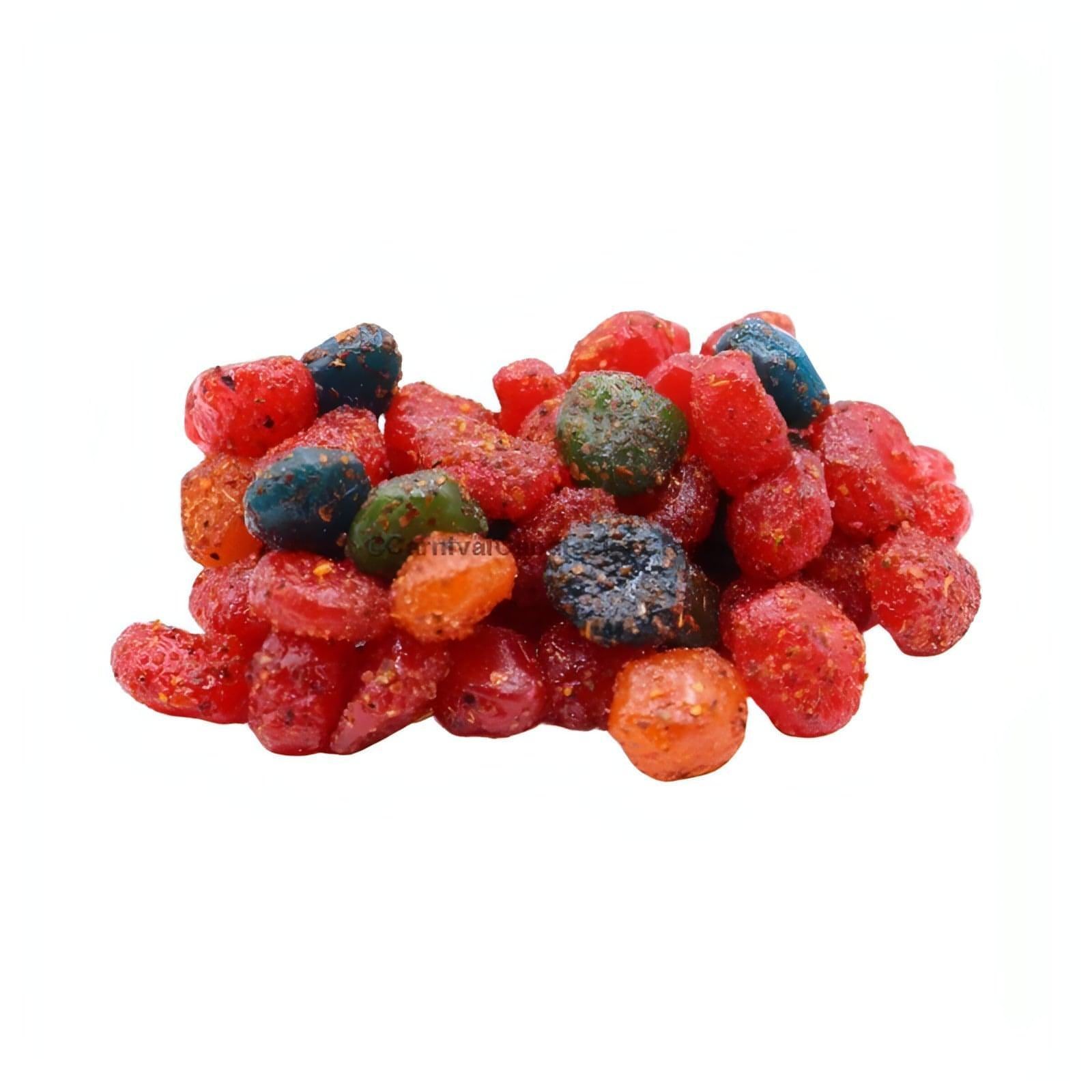 Colorful Oy Chamoy! sour splash bites, a unique Mexican candy with sweet, sour, and spicy flavors.