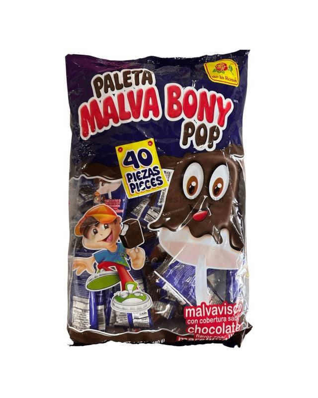 PALETA MALIVA BONY POP MIX (40 COUNT) - Carnival Candies & Ice Cream Inc.