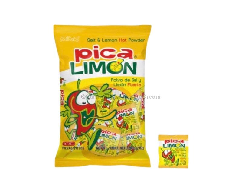 Pica Limon Salt & Spicy Powder (100 Count) Flavor