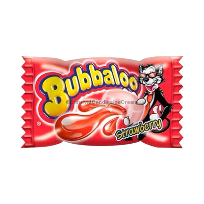 Bubbaloo Mix Flavor Chewing Gum (70 Count) Strawberry, Banana, Tutti Frutti and Blue Raspberry