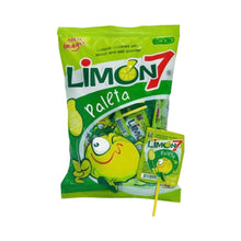 Limon7 Paleta Lollipop Mexican Candy (30 Pieces)