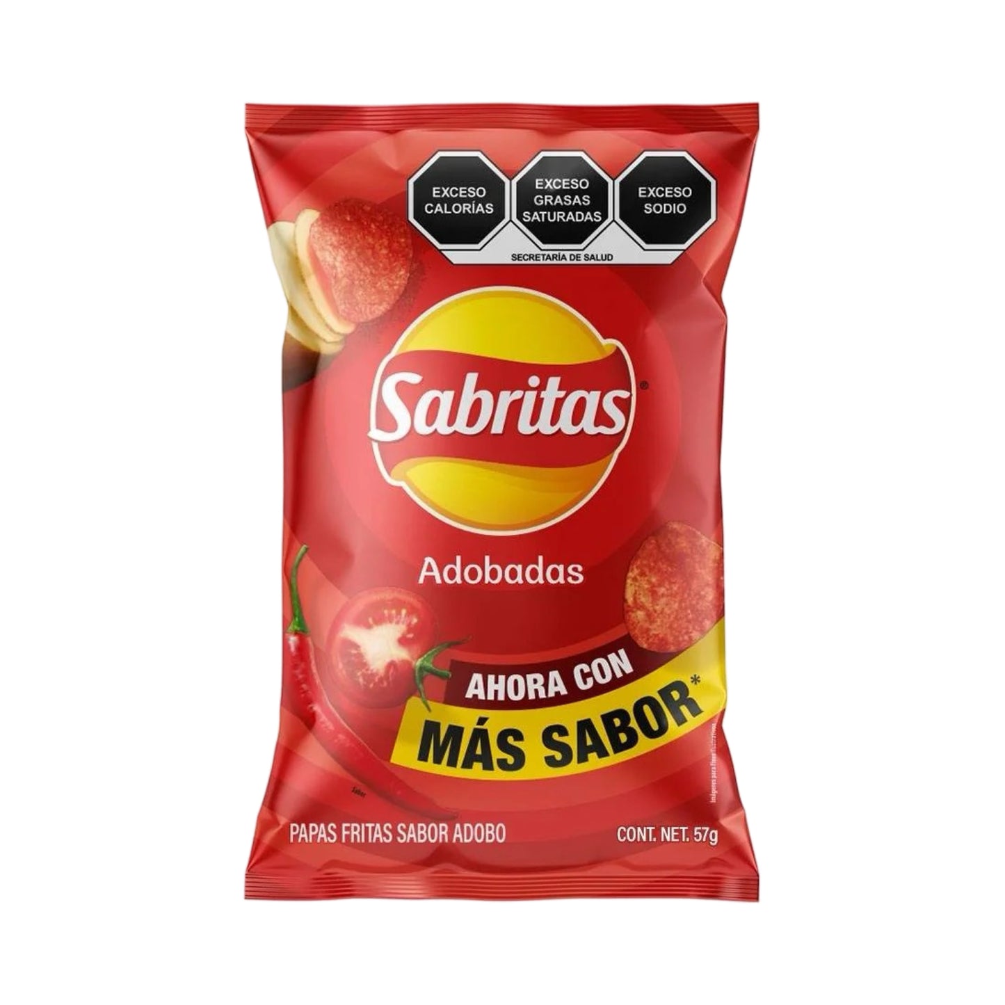 Sabritas Adobadas Mexican Potato Chips (105g)