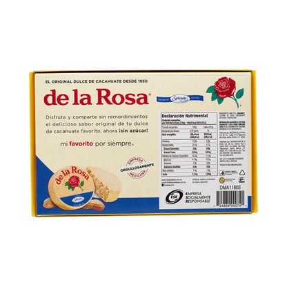 De La Rosa Mazapan Sugar Free Made with Splenda (18 Count)