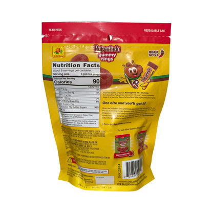Pulparindo Tamarindo Gummy Ring Mexican Candy (9 Oz)