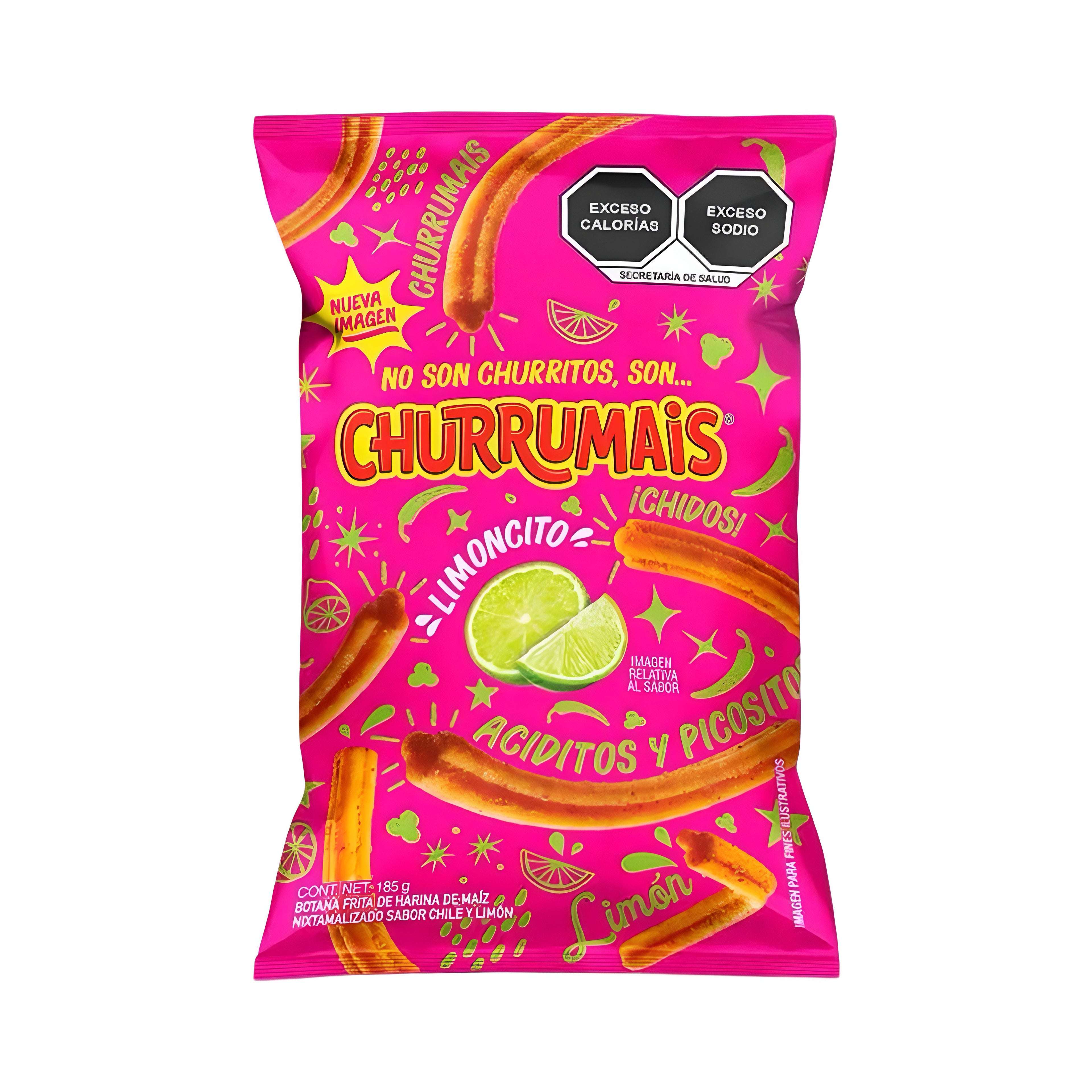 Sabritas Churrumias Limon Mexican Chips (185g)