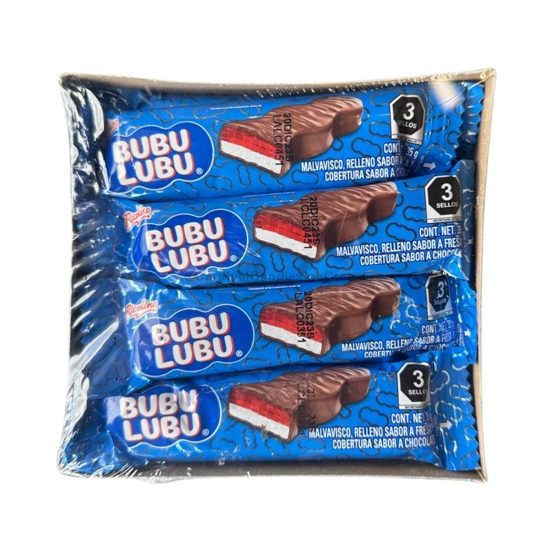 Ricolino Bubu Lubu (12 Count) Chocolate Flavor