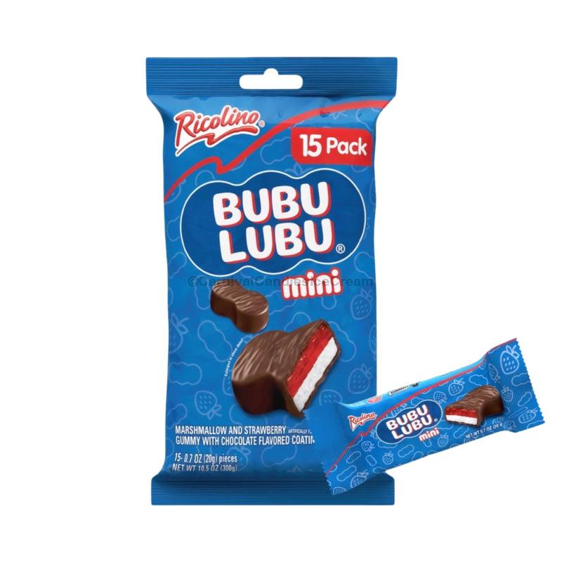 Ricolino Bubu Lubu Mini (15 Count) Chocolate Flavor