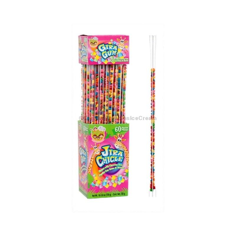 Safari Gira Gum Sticks (60 Count) Bubble Flavor