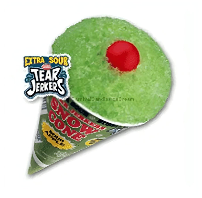 Snow Cone Tear Jerkers Sour Apple Ice Cream (12 Count) – Carnival ...