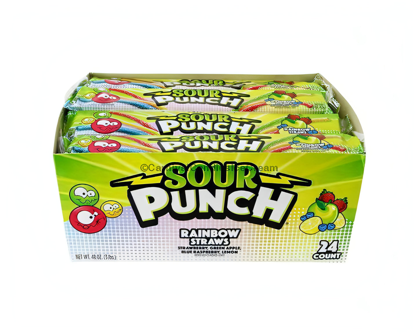 Sour Punch Rainbow (24 Count) - Carnival Candies & Ice Cream Inc.