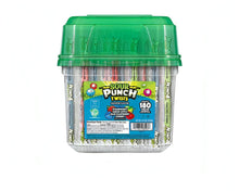 Sour Punch Twists 180 count tub, featuring fruity flavors in bulk for a chewy, tangy candy experience.