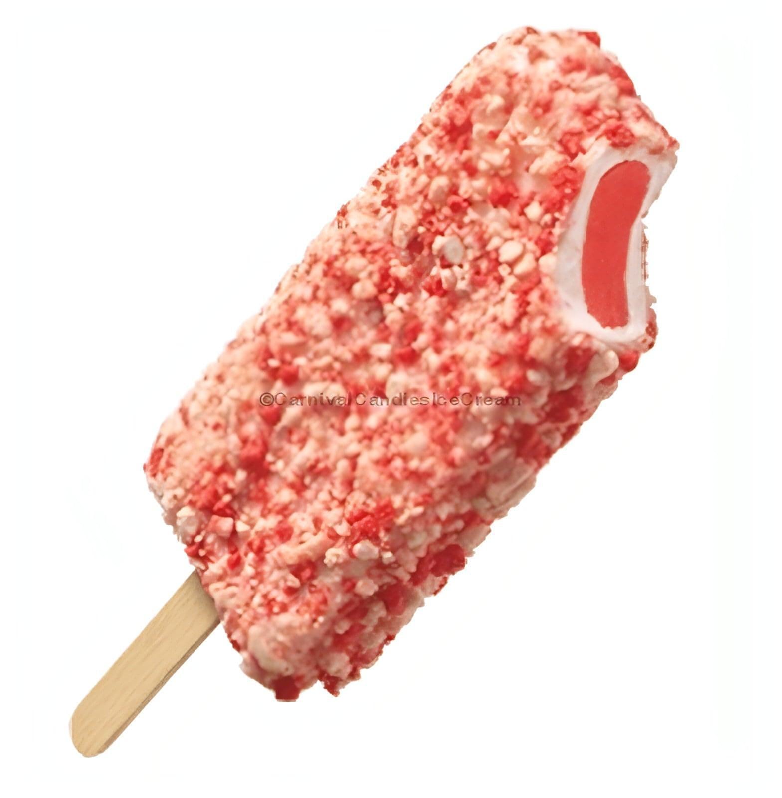 Straberry Ice Strawberry Shortcake Ice Cream Bar Homemade Strawberry Shortcake Ice