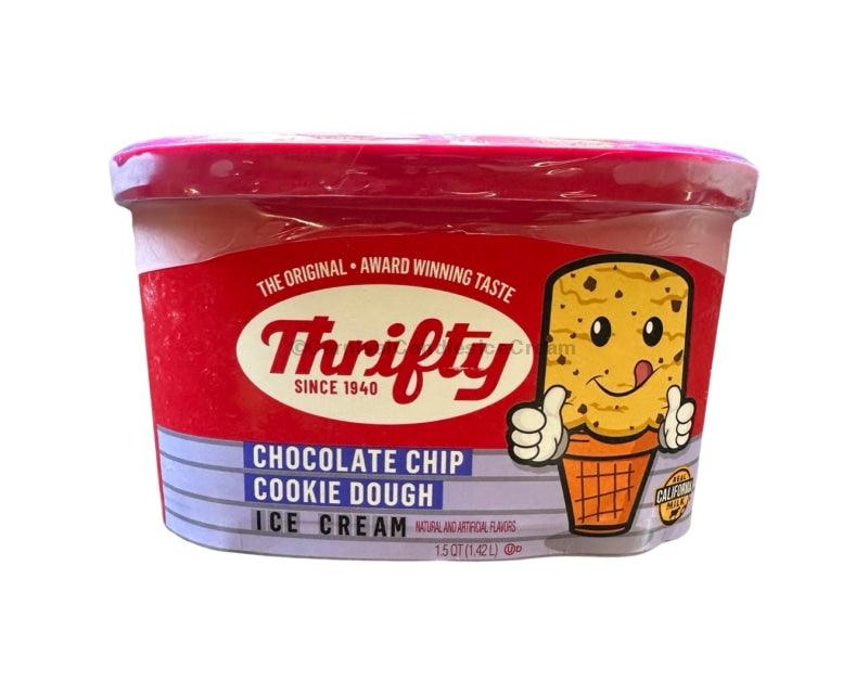 Thrifty Chocolate Chip Cookie Dough (1.5 Qt) Ice Cream
