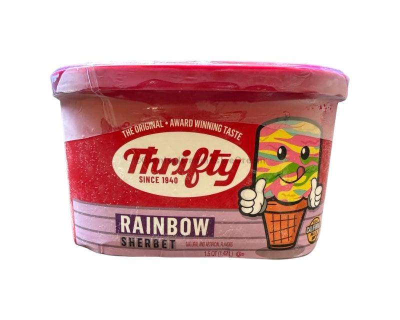Thrifty Rainbow Sherbet (1.5 Qt) Ice Cream
