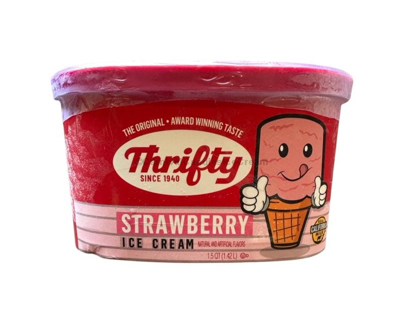 Thrifty Strawberry (1.5 Qt) Ice Cream