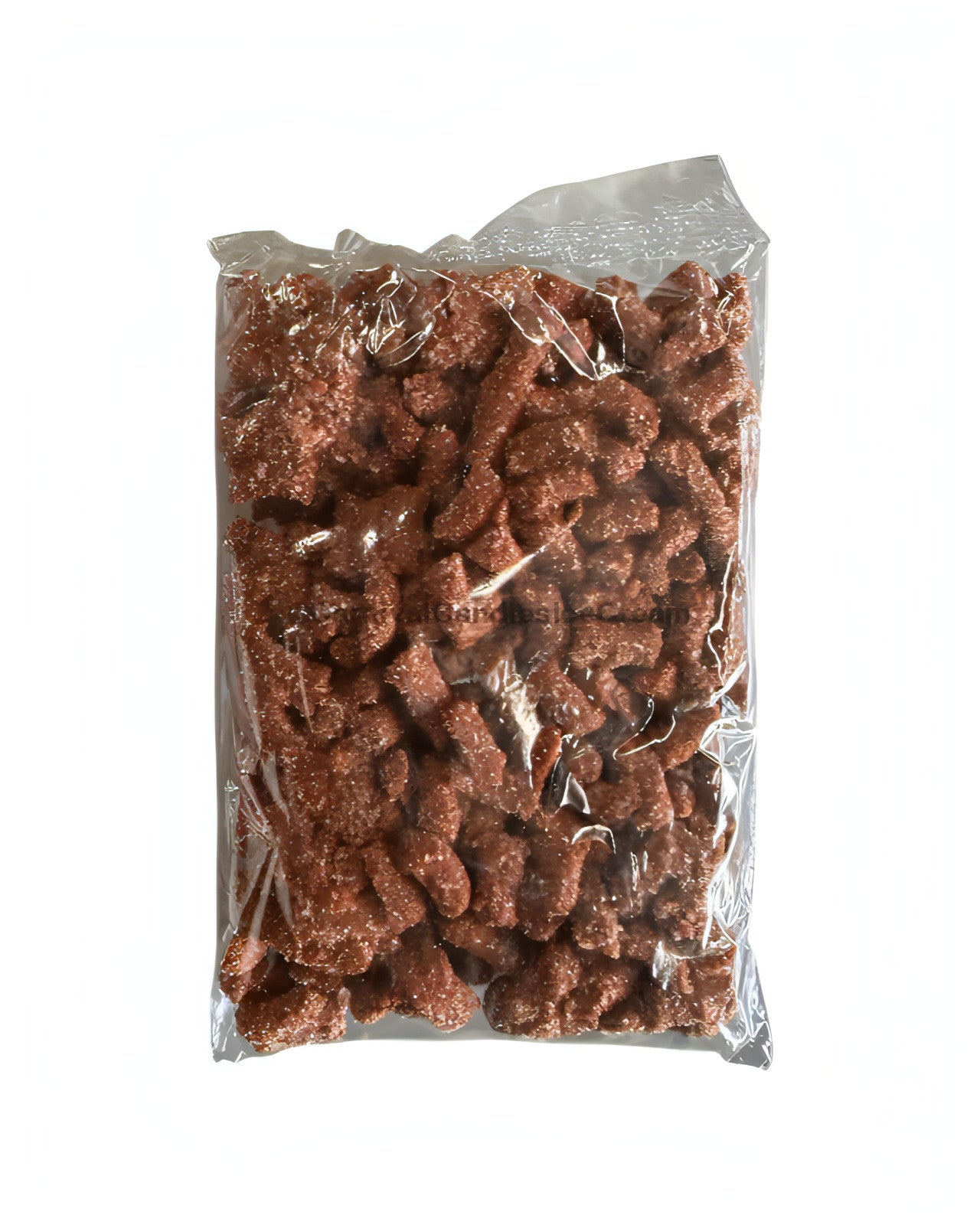 Packaged Trocito Enchilado fruit pulp candy, a tasty spicy snack, perfect for bulk Mexican candy lovers.