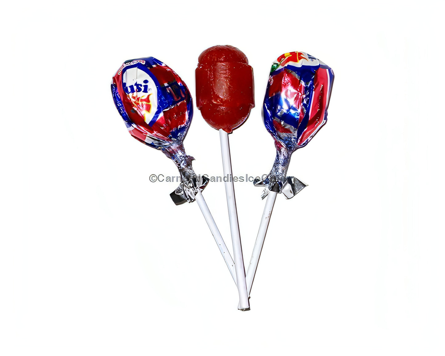 Tutsi-Pop Cherry Flavor Lollipop assortment, vibrant packaging, bulk Mexican candy treat, 24 count lollipops