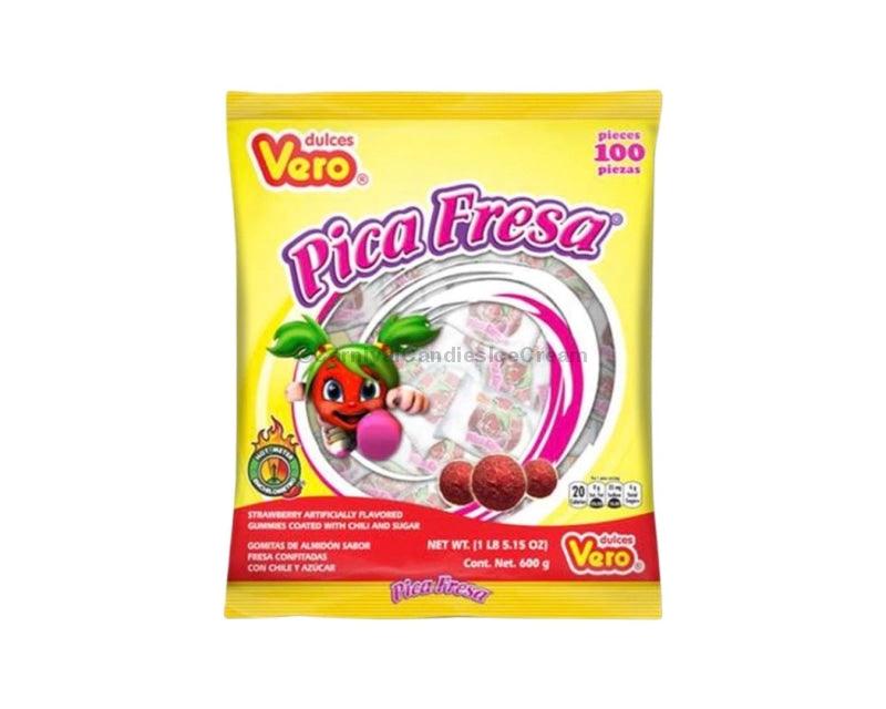 Vero Pica Fresa (100 Count) Strawberry Flavor