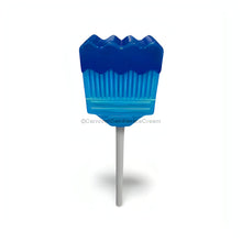 Vero Pinta Azul Strawberry/Raspberry Mexican candy lollipop with blue design, pack of 40 for sweet, fruity flavor.