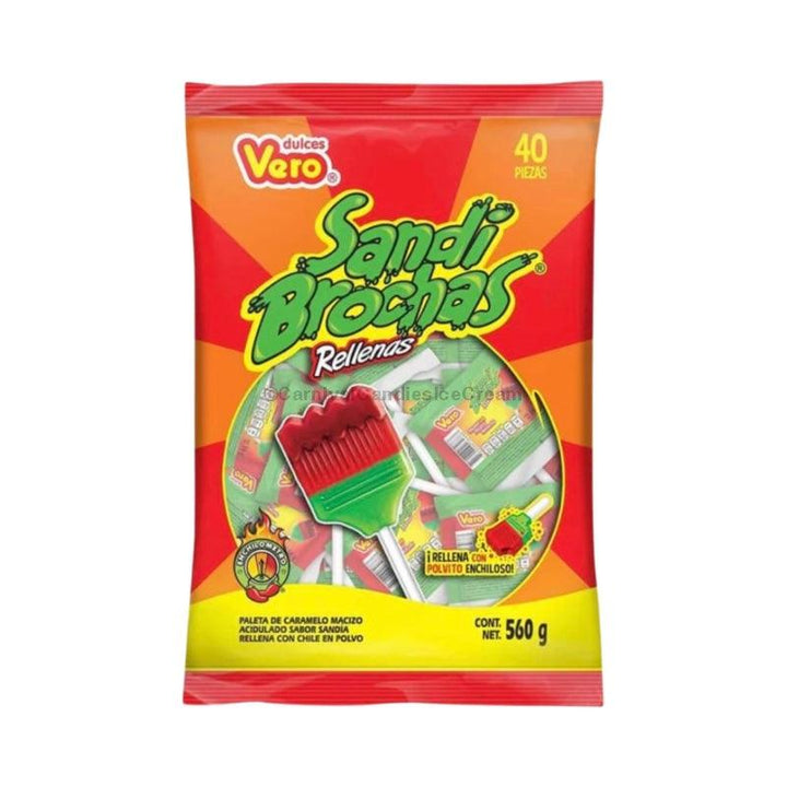 Vero Sandi Brochas Watermelon Lollipops (40 Count) Flavor