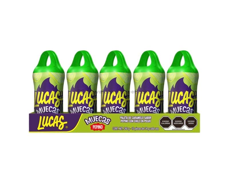 Lucas Muecas Pepino (10 Count) Cucumber Flavor