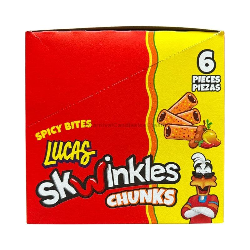 Lucas Skwinkles Chunks Spicy Bites (6 Count) Mango Flavor