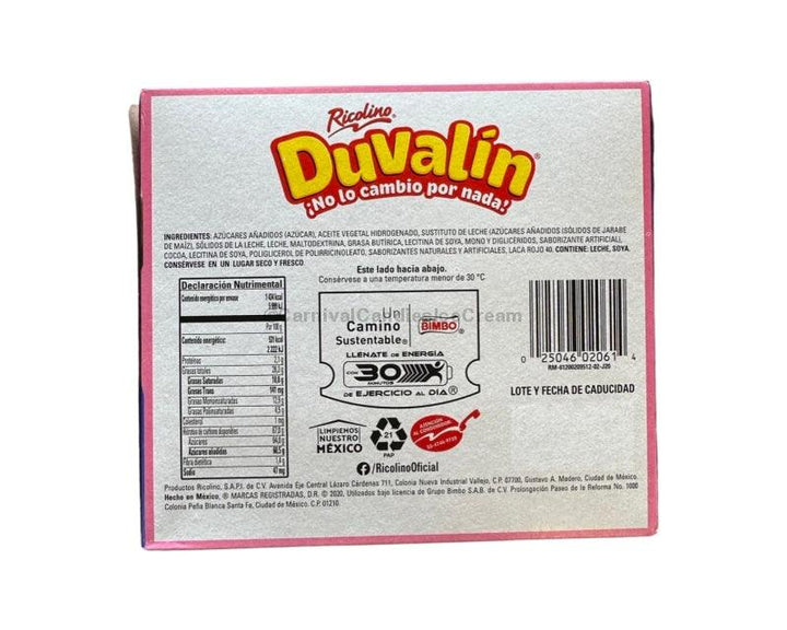 Ricolino Duvalin Hazelnut-Strawberry (18 Count) Strawberry Flavor