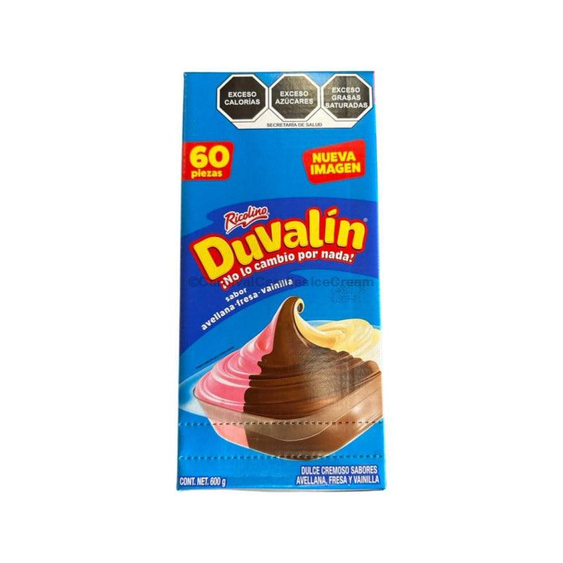 DUVALIN HAZELNUT/STRAWBERRY/VANILLA (60 COUNT) - Carnival Candies & Ice Cream Inc.