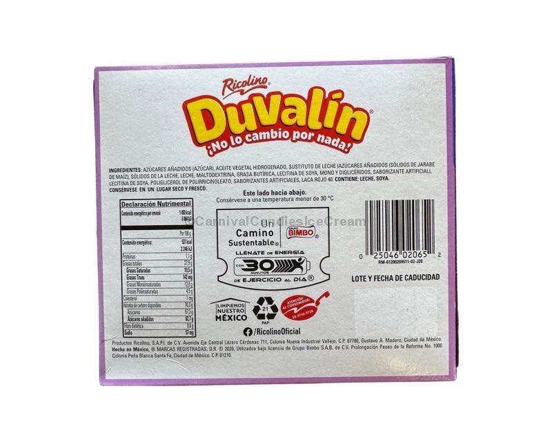 Ricolino Duvalin Vanilla-Strawberry (18 Count) Strawberry Flavor